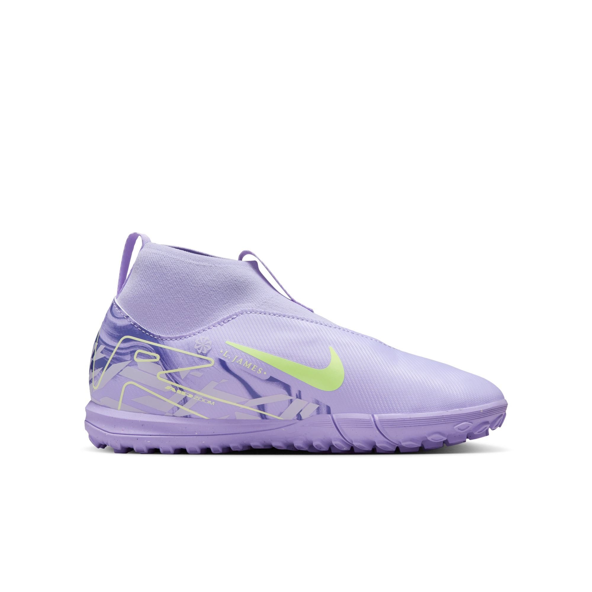 Nike United Jr. Mercurial Superfly 10 Academy Big Kids' TF High-Top Soccer Shoes - HF1586-500-NIKE by Nike | Available at Niky's Sports