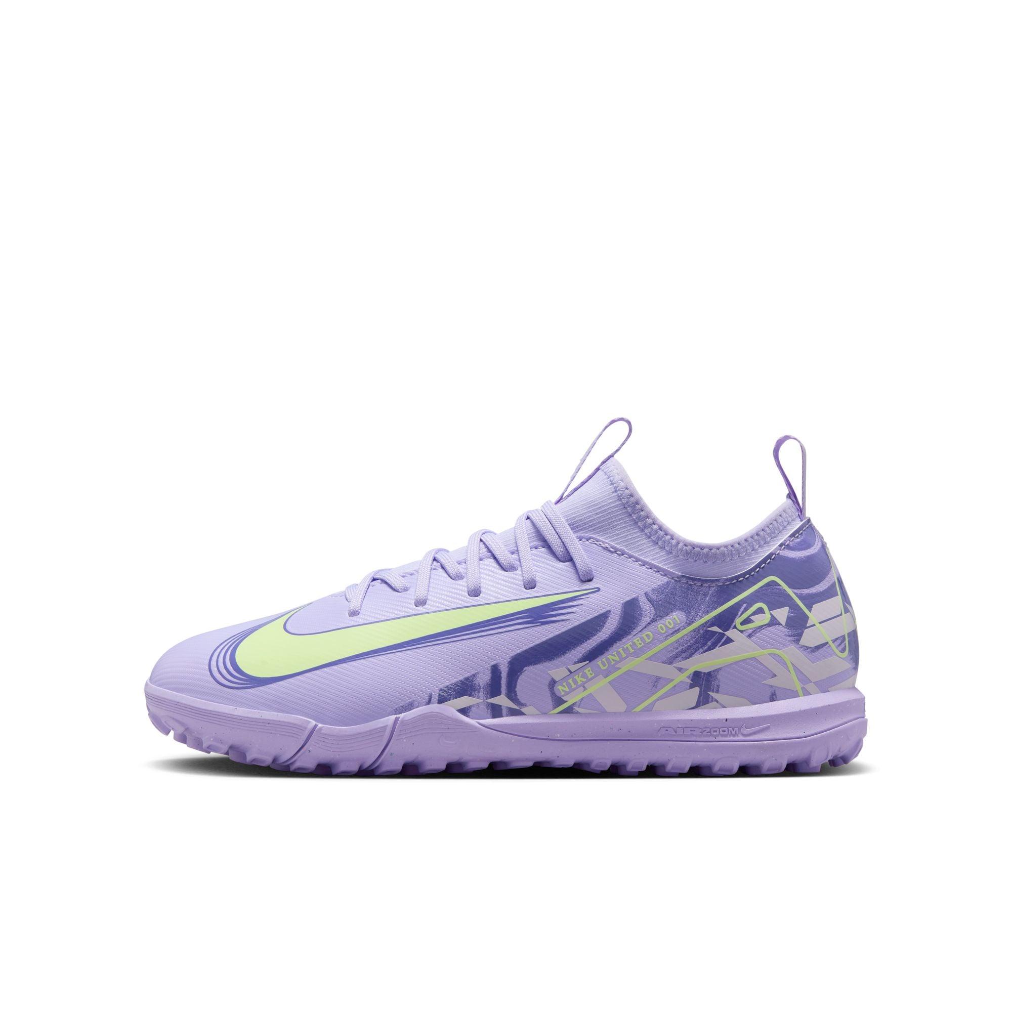 Nike United Jr. Mercurial Vapor 16 Academy Big Kids' TF Low-Top Soccer Shoes - HF1589-500-NIKE by Nike | Available at Niky's Sports