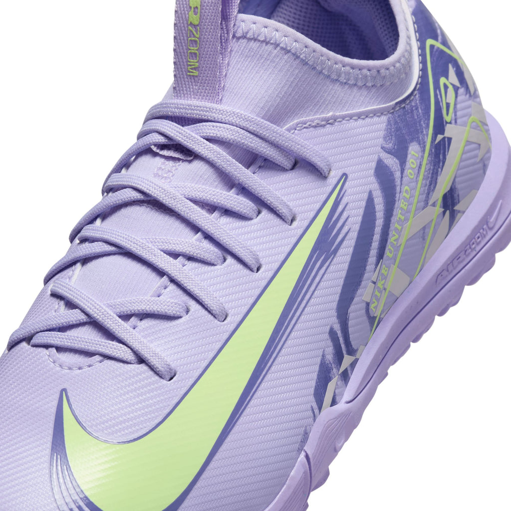 Nike United Jr. Mercurial Vapor 16 Academy Big Kids' TF Low-Top Soccer Shoes - HF1589-500-NIKE by Nike | Available at Niky's Sports