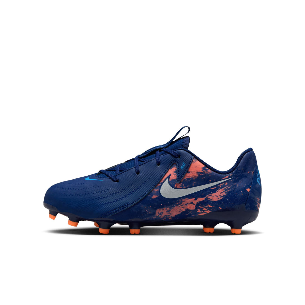 Nike Jr. Phantom GX 2 Academy &quot;Erling Haaland&quot; Big Kids&#39; MG Low-Top Soccer Cleats - HF1607-400-NIKE by Nike | Available at Niky&#39;s Sports