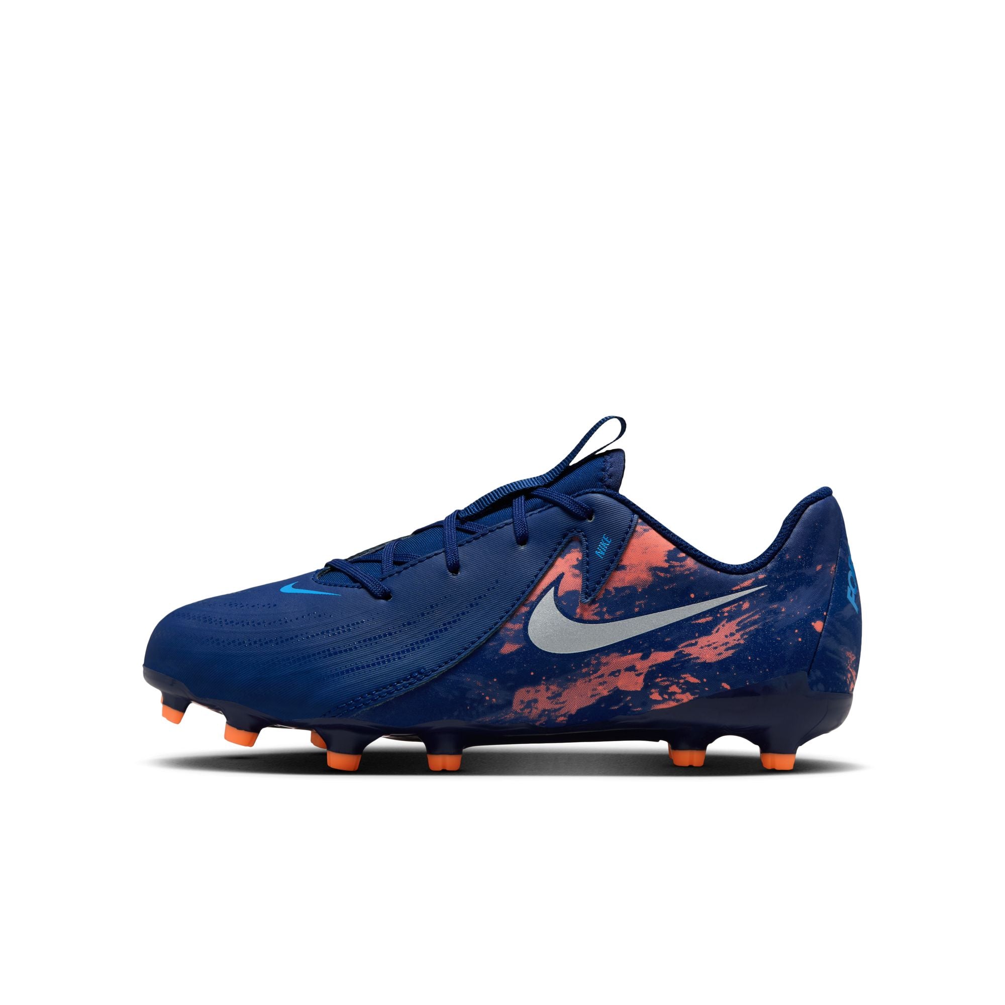 Nike Jr. Phantom GX 2 Academy "Erling Haaland" Big Kids' MG Low-Top Soccer Cleats - HF1607-400-NIKE by Nike | Available at Niky's Sports