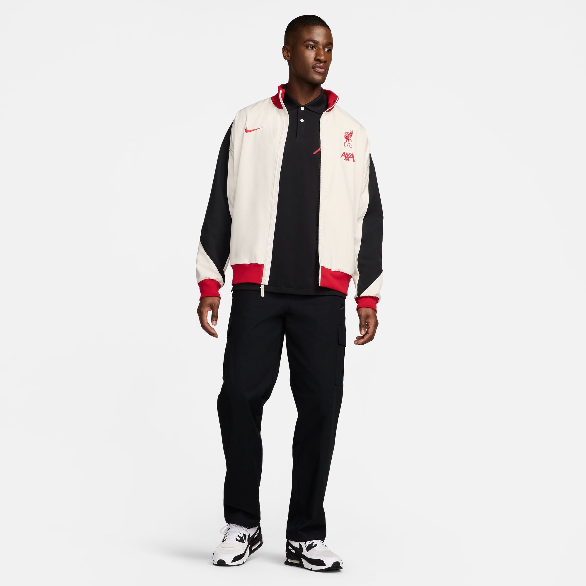 Nike Liverpool FC Strike Men's Dri-FIT Soccer Jacket - HF3337-105-NIKE by Nike | Available at Niky's Sports