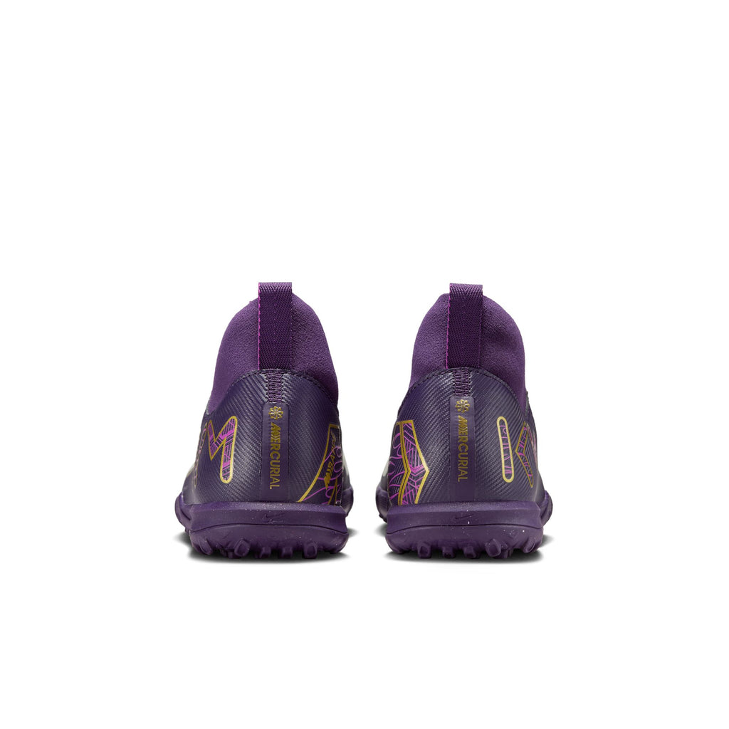 Nike Jr. Mercurial Superfly 10 Academy "Kylian Mbappé" Big Kids' TF High-Top Soccer Shoes - HF3420-500-NIKE by Nike | Available at Niky's Sports