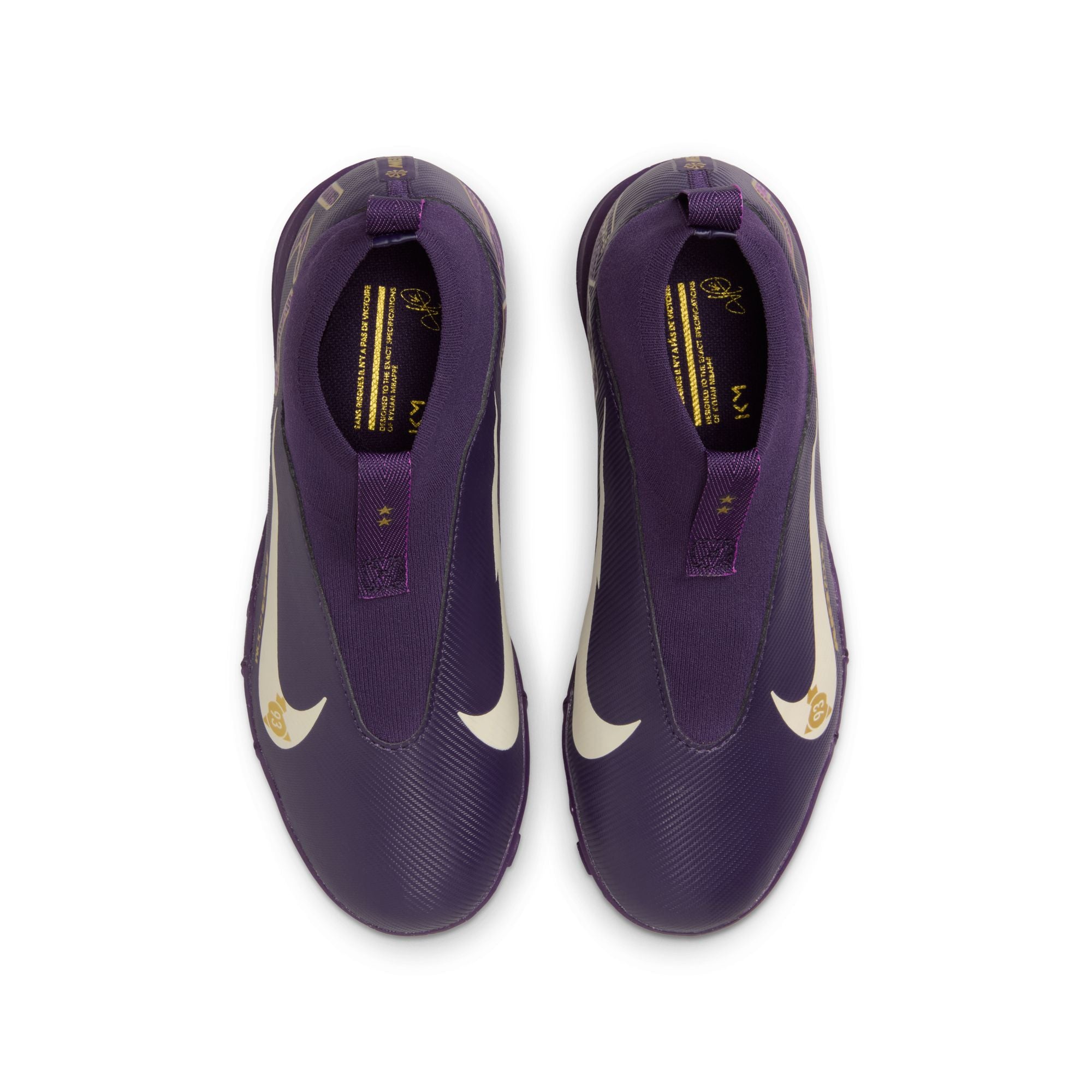 Nike Jr. Mercurial Superfly 10 Academy "Kylian Mbappé" Big Kids' TF High-Top Soccer Shoes - HF3420-500-NIKE by Nike | Available at Niky's Sports