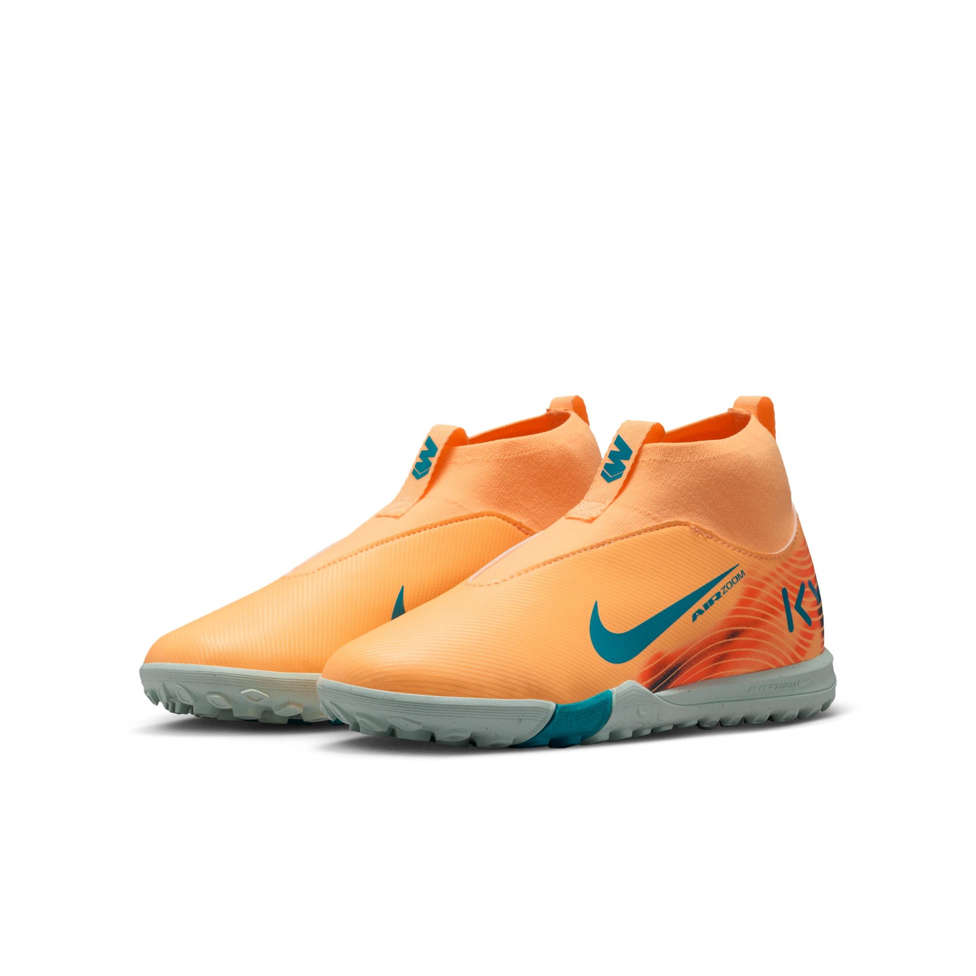 Nike Jr. Mercurial Superfly 10 Academy "Kylian Mbappé" Big Kids' Turf High-Top Soccer Shoes - HF3420-801-NIKE by Nike | Available at Niky's Sports