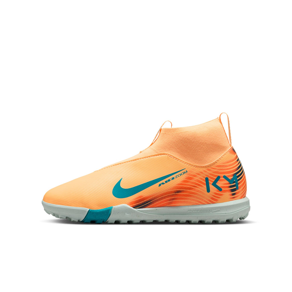 Nike Jr. Mercurial Superfly 10 Academy "Kylian Mbappé" Big Kids' Turf High-Top Soccer Shoes - HF3420-801-NIKE by Nike | Available at Niky's Sports
