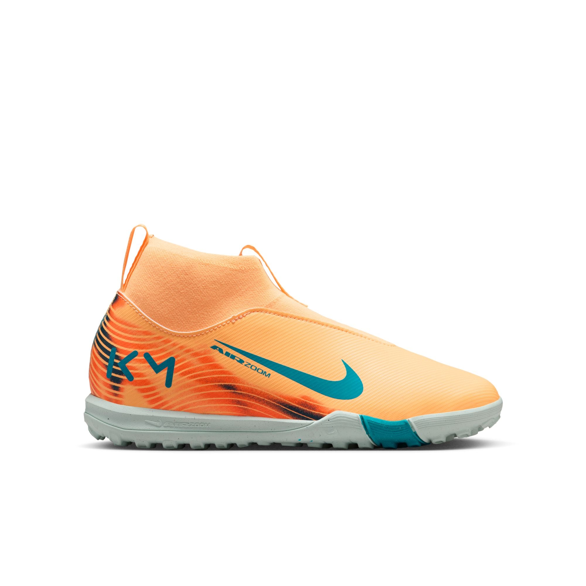 Nike Jr. Mercurial Superfly 10 Academy "Kylian Mbappé" Big Kids' Turf High-Top Soccer Shoes - HF3420-801-NIKE by Nike | Available at Niky's Sports