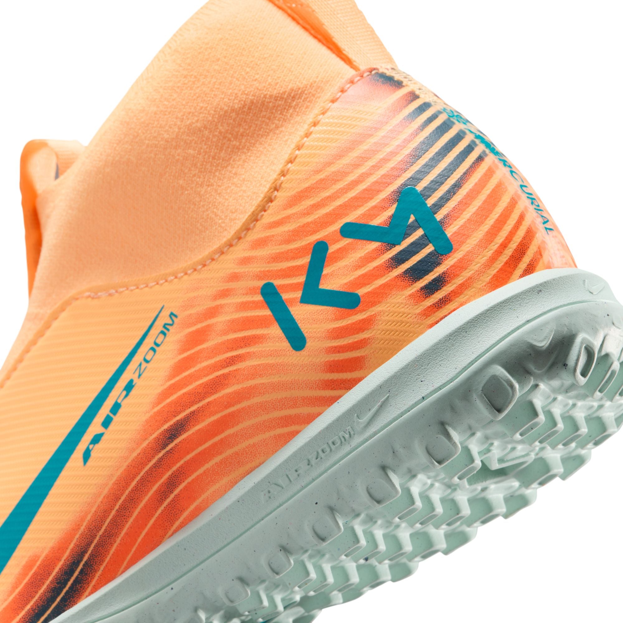 Nike Jr. Mercurial Superfly 10 Academy "Kylian Mbappé" Big Kids' Turf High-Top Soccer Shoes - HF3420-801-NIKE by Nike | Available at Niky's Sports
