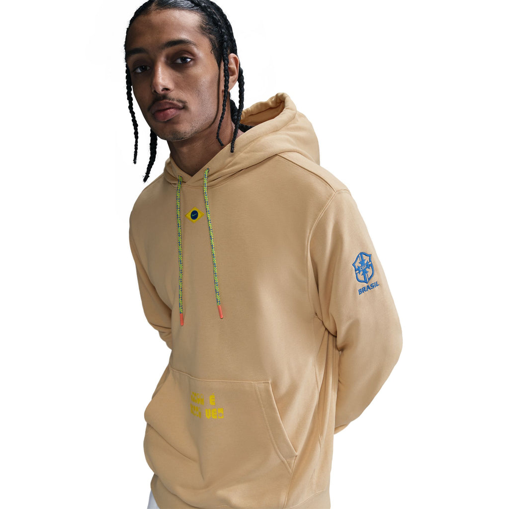 Nike Brazil Men's Hoodie - HF4695-252-NIKE by Nike | Available at Niky's Sports