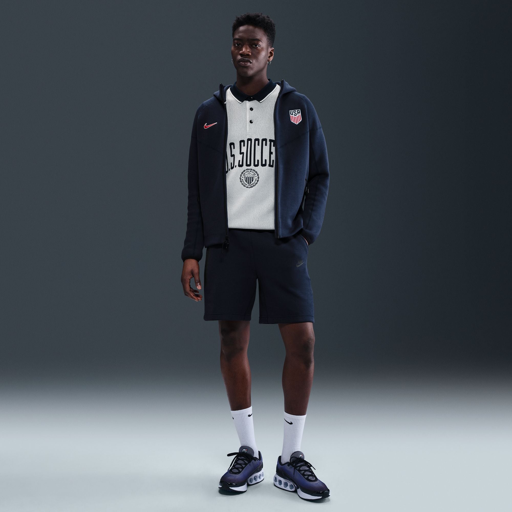 Nike USA Men's 2025 Tech Fleece Hoodie