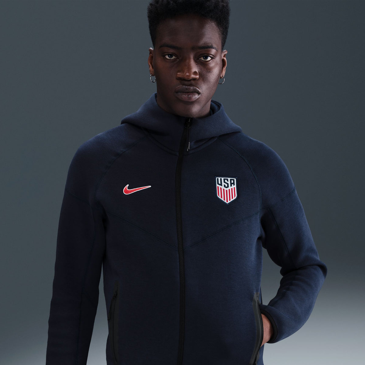 Nike USA Men's 2025 Tech Fleece Hoodie