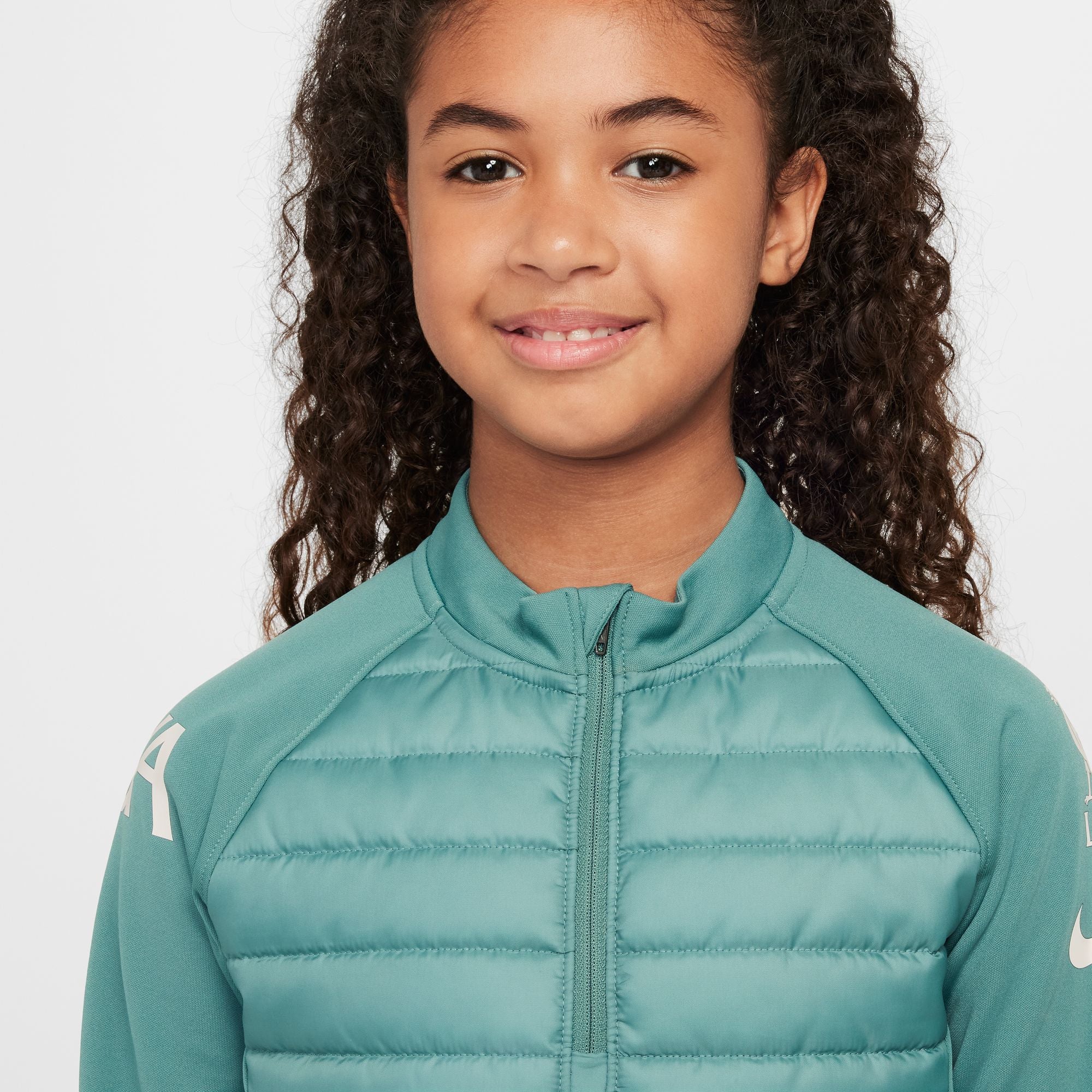 Nike Liverpool FC Academy Winter Warrior Big Kids' Therma-FIT Soccer Drill Top - HF5308-362-NIKE by Nike | Available at Niky's Sports