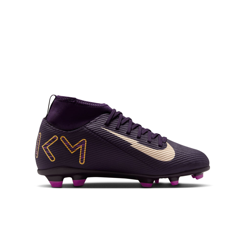 Nike Jr. Mercurial Superfly 10 Club "Kylian Mbappé" Little/Big Kids' MG High-Top Soccer Cleats - HF6283-500-NIKE by Nike | Available at Niky's Sports