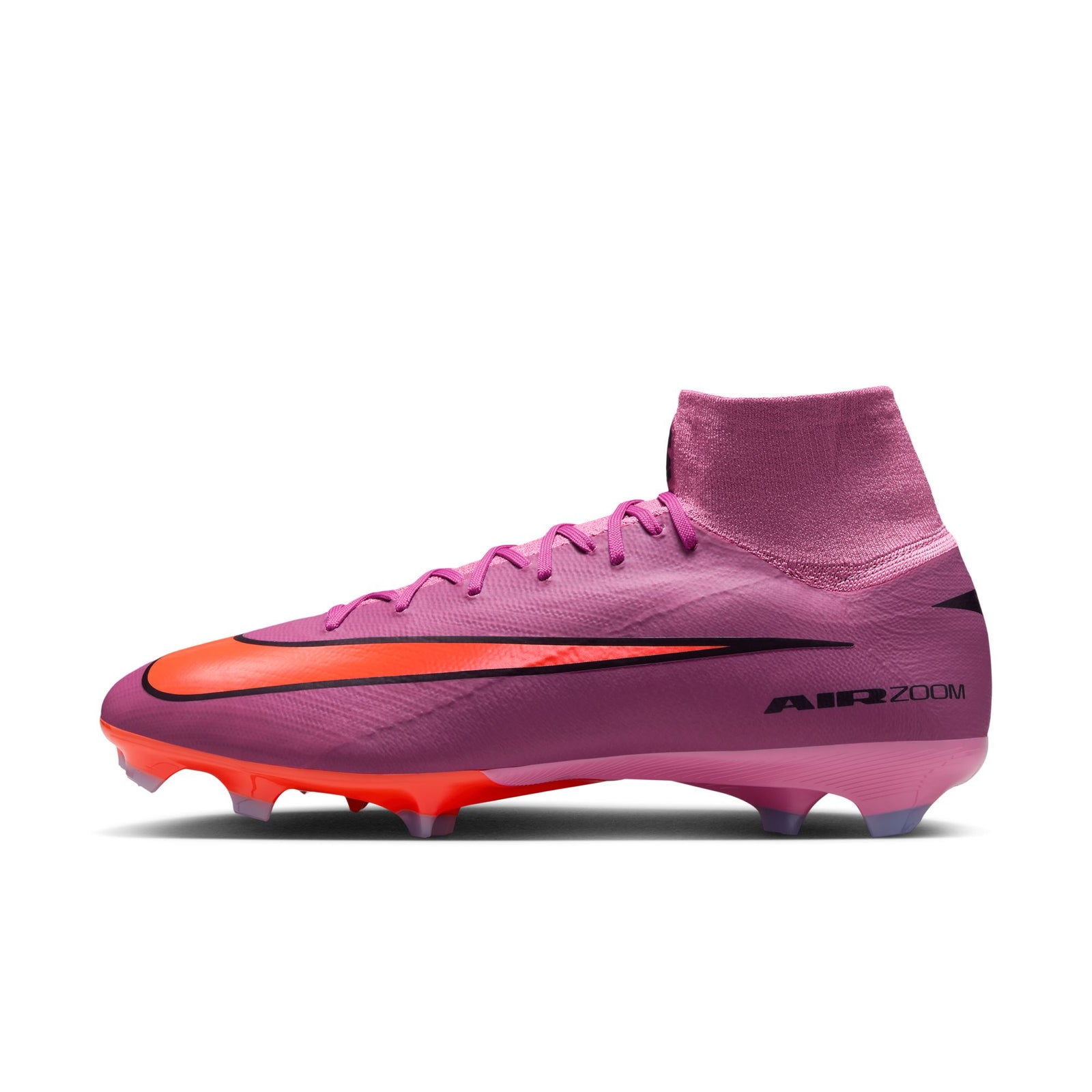 Nike Mercurial Superfly 10 Pro Firm-Ground High-Top Soccer Cleats - HF9433-600-NIKE by Nike | Available at Niky's Sports