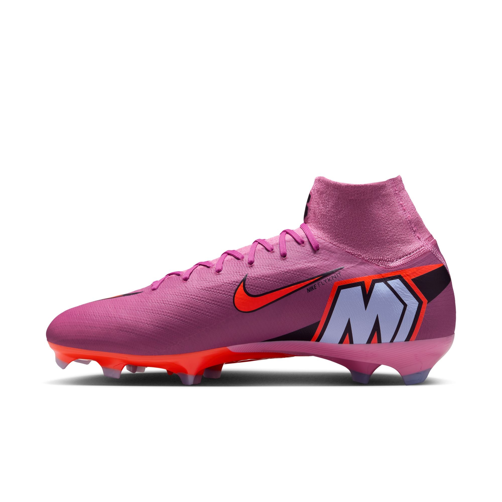 Nike Mercurial Superfly 10 Pro Firm-Ground High-Top Soccer Cleats - HF9433-600-NIKE by Nike | Available at Niky's Sports