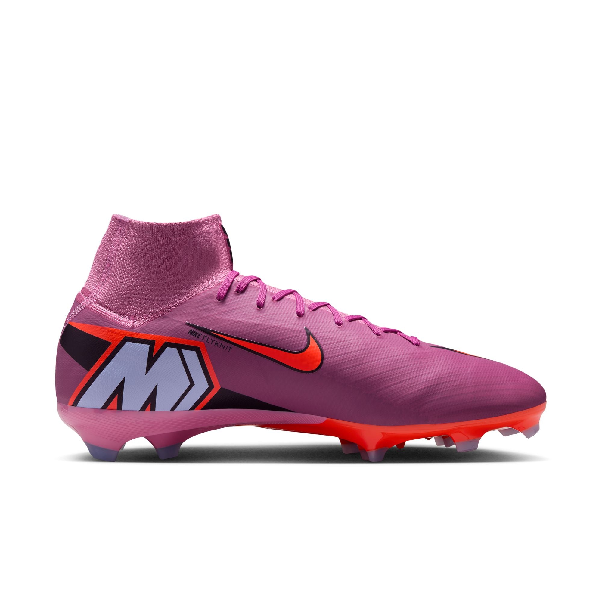 Nike Mercurial Superfly 10 Pro Firm-Ground High-Top Soccer Cleats - HF9433-600-NIKE by Nike | Available at Niky's Sports