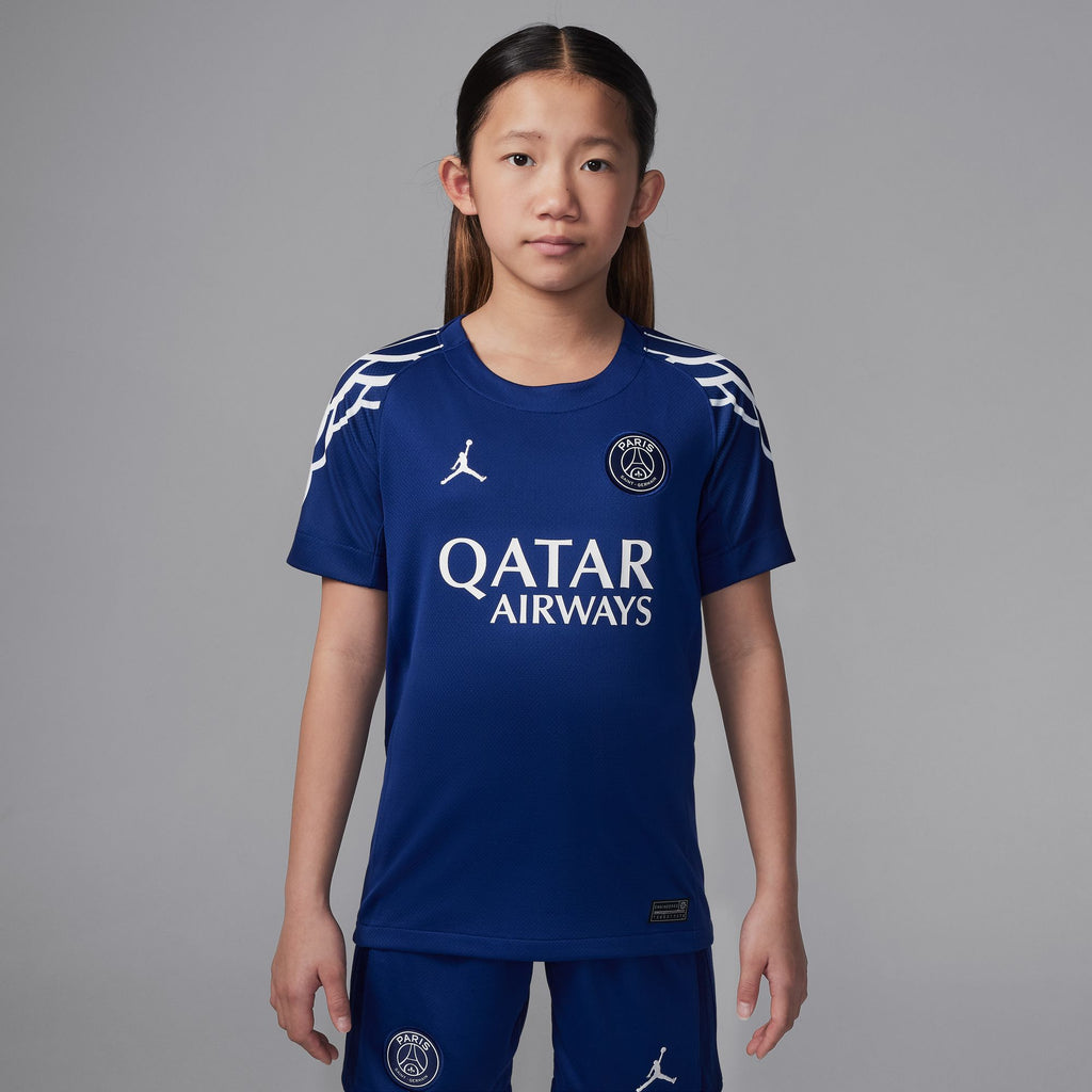 Jordan Paris Saint-Germain 2024/25 Stadium Fourth Big Kids' Dri-FIT Soccer Replica Jersey - HJ0921-493-NIKE by Nike | Available at Niky's Sports