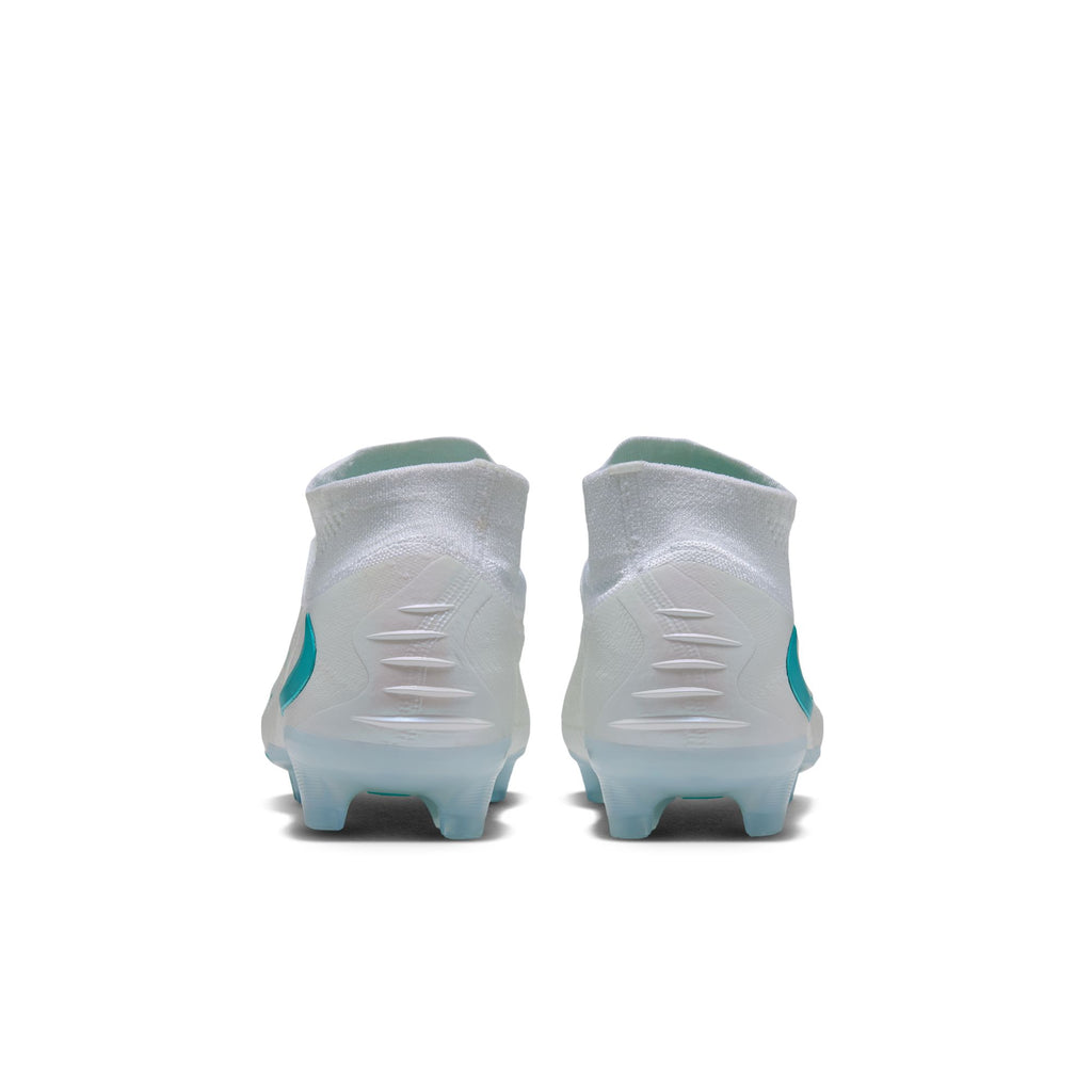 Nike Phantom 6 High Elite FG Soccer Cleats - White/Dusty Cactus-White - Firm Ground Soccer Cleats by Nike | Available at Niky's Sports