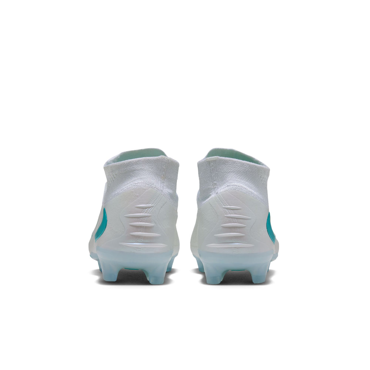 Nike Phantom 6 High Elite FG Soccer Cleats - White/Dusty Cactus-White - Firm Ground Soccer Cleats by Nike | Available at Niky's Sports