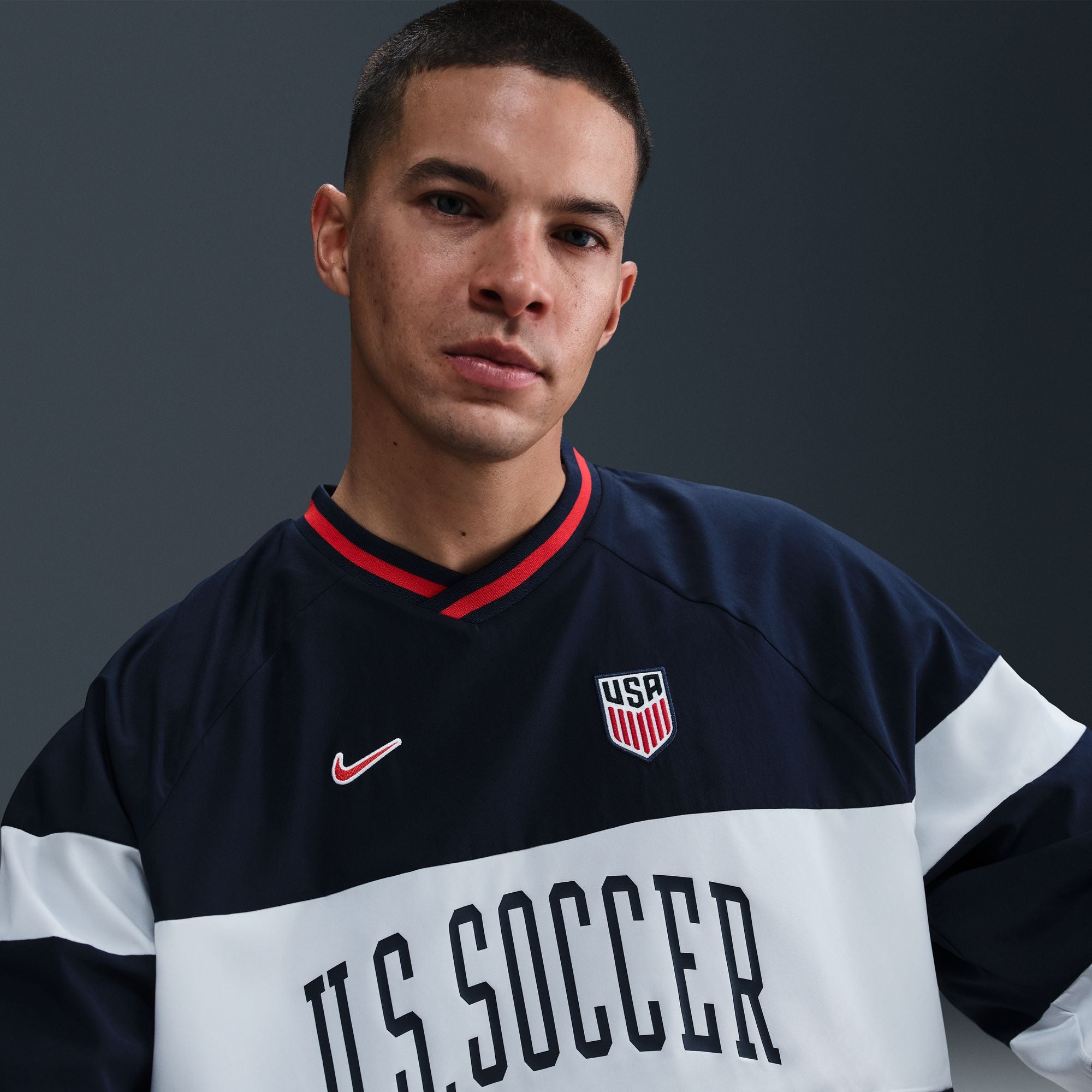 Nike USA Men's Shell Top - HJ2161-451-NIKE by Nike | Available at Niky's Sports