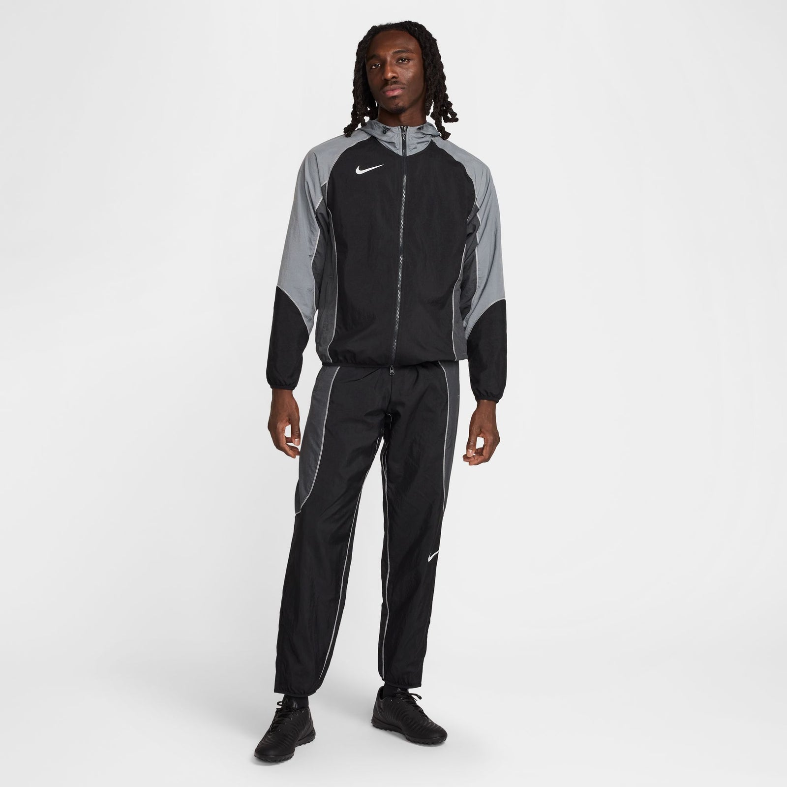 Nike Strike+ Men's Water-Repellent Hooded Soccer Jacket - HJ3802-011-NIKE by Nike | Available at Niky's Sports