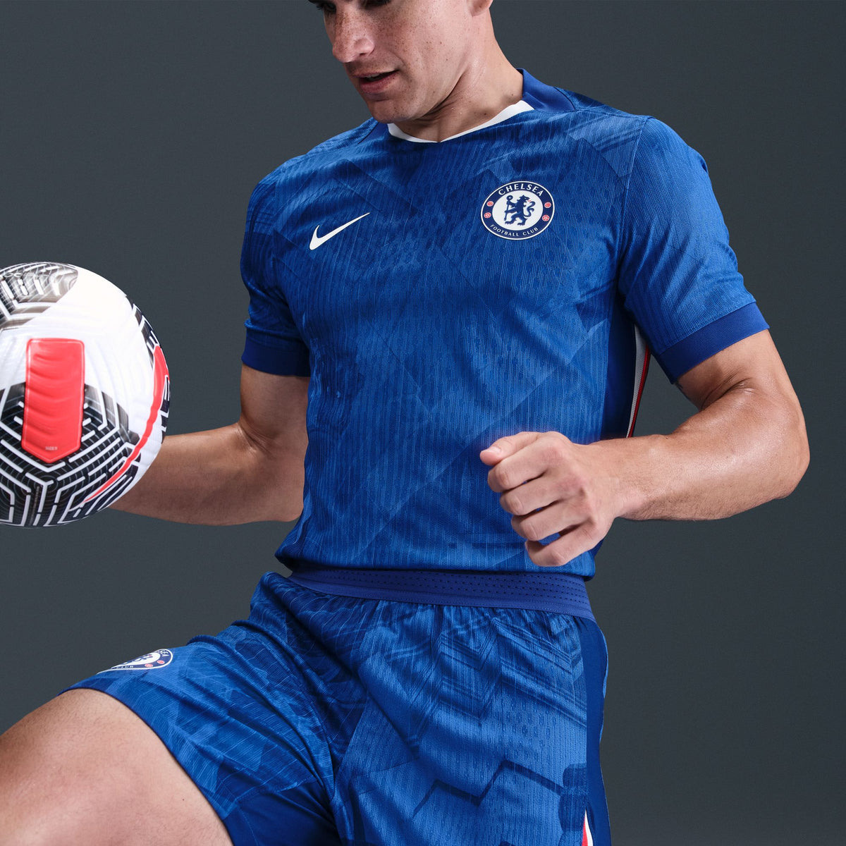 Nike Chelsea FC 2025/26 Match Home Men's Dri-FIT ADV Soccer Authentic Jersey - HJ4543-496-NIKE by Nike | Available at Niky's Sports