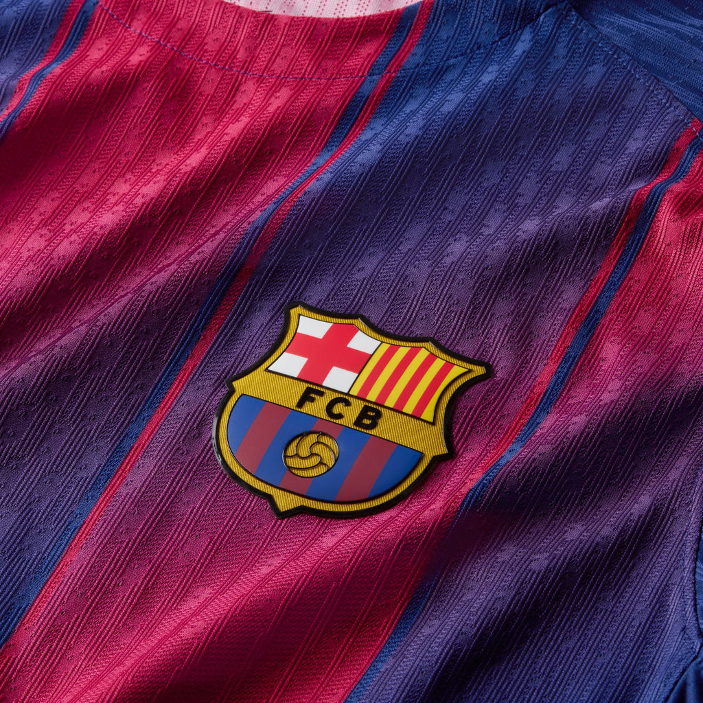 Nike FC Barcelona 2025/26 Match Home Men's Dri-FIT ADV Soccer Authentic Jersey - HJ4544-456-NIKE by Nike | Available at Niky's Sports