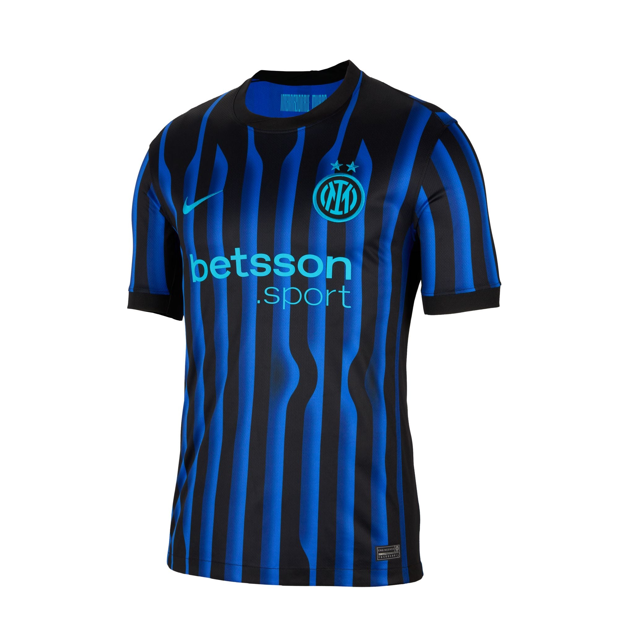 Inter Milan 2025/26 Stadium Home Men's Nike Dri-FIT Soccer Replica Jer