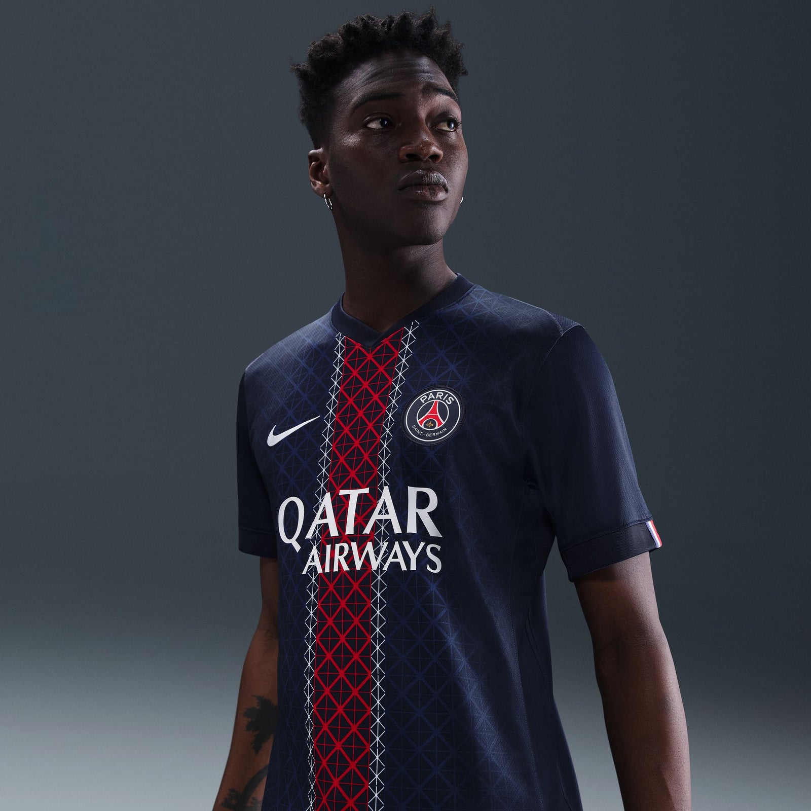 Nike Paris Saint-Germain 2025/26 Stadium Home Men's Dri-FIT Soccer Replica Jersey - HJ4593-411-NIKE by Nike | Available at Niky's Sports