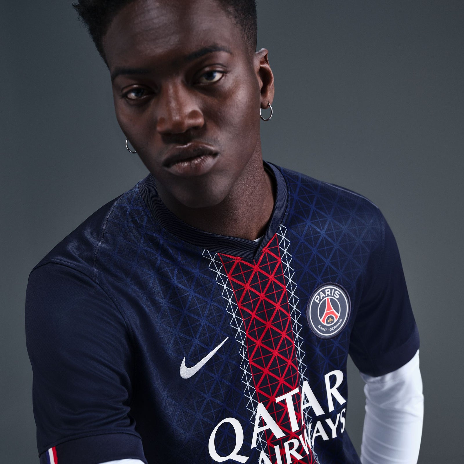 Nike Paris Saint-Germain 2025/26 Stadium Home Men's Dri-FIT Soccer Replica Jersey - HJ4593-411-NIKE by Nike | Available at Niky's Sports