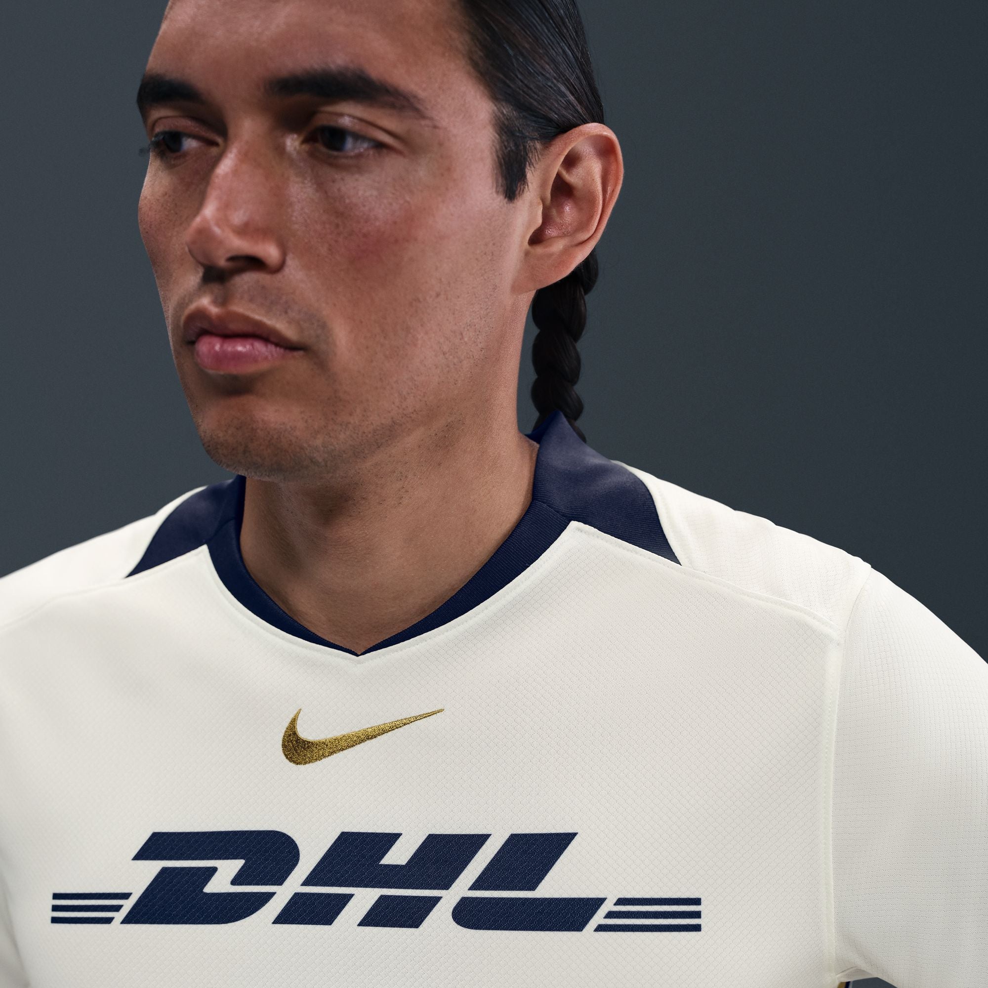 Nike Pumas UNAM 2025/26 Stadium Home Men's Dri-FIT Soccer Replica Jersey - HJ4595-134-NIKE by Nike | Available at Niky's Sports