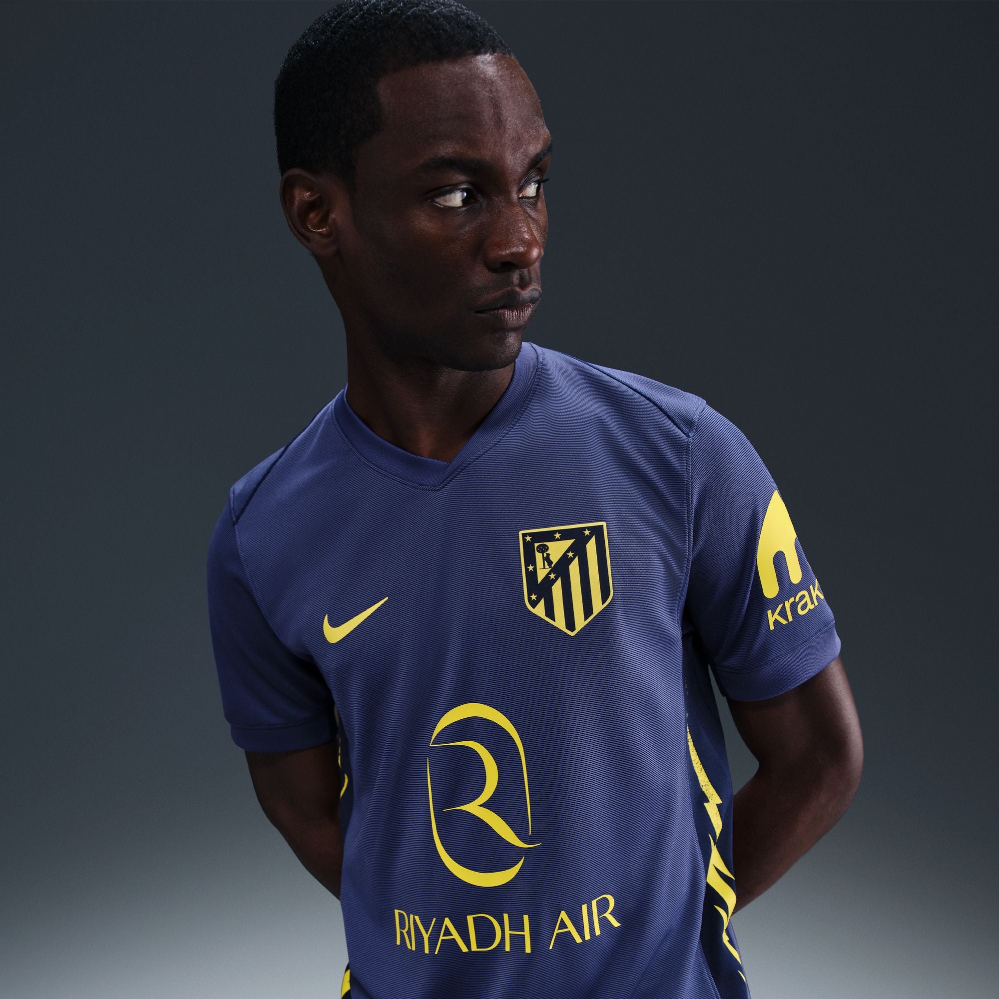 Nike Atlético Madrid 2025/26 Stadium Away Men's Dri-FIT Soccer Replica Jersey