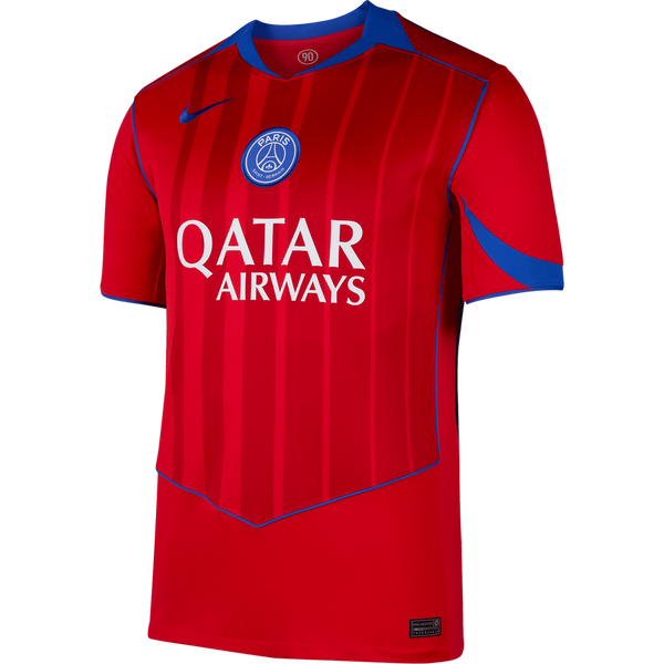 【★PSG】 古着 NIKE メンズ サッカー ユニフォーム 2XL 長袖 希少 Paris Saint-Germain 2025/26 Stadium Away Men's Nike Dri-FIT Soccer