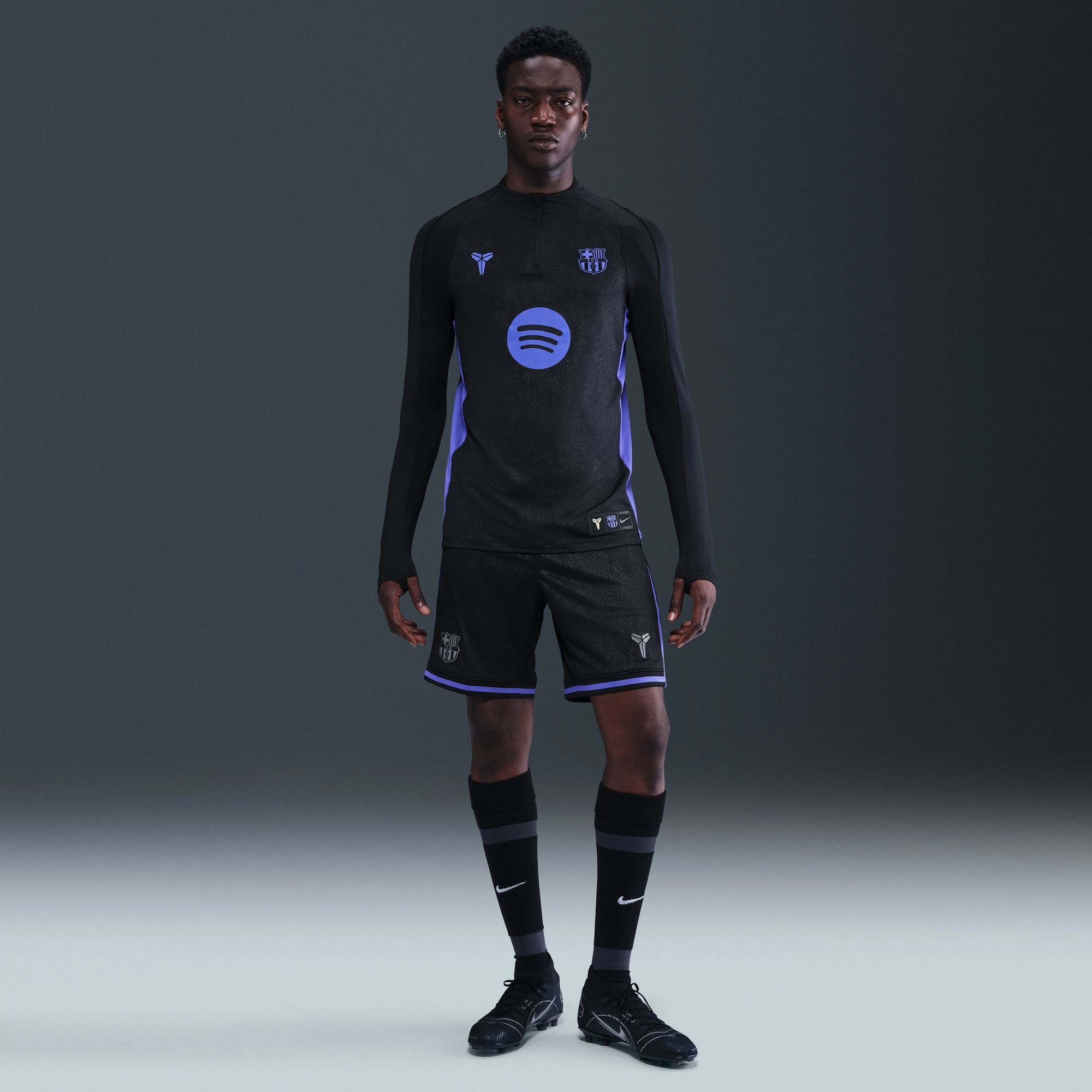 Nike Kobe Bryant FC Barcelona 2025/26 Stadium Away Men's Dri-FIT Soccer Replica Shorts - HJ4673-010-NIKE by Nike | Available at Niky's Sports