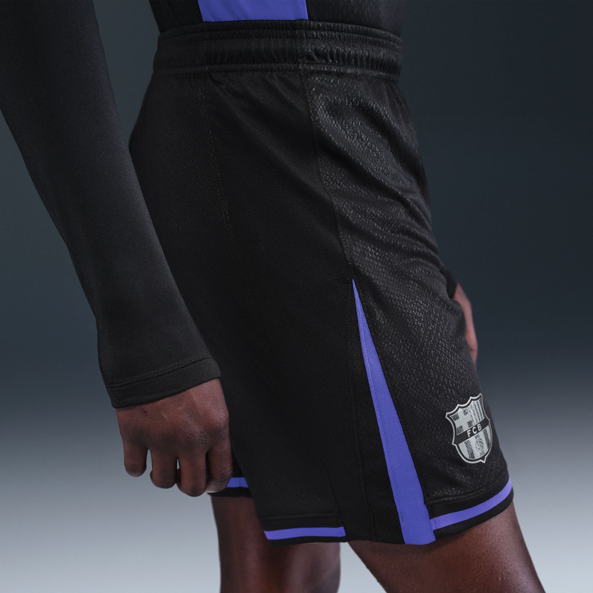 Nike Kobe Bryant FC Barcelona 2025/26 Stadium Away Men's Dri-FIT Soccer Replica Shorts - HJ4673-010-NIKE by Nike | Available at Niky's Sports