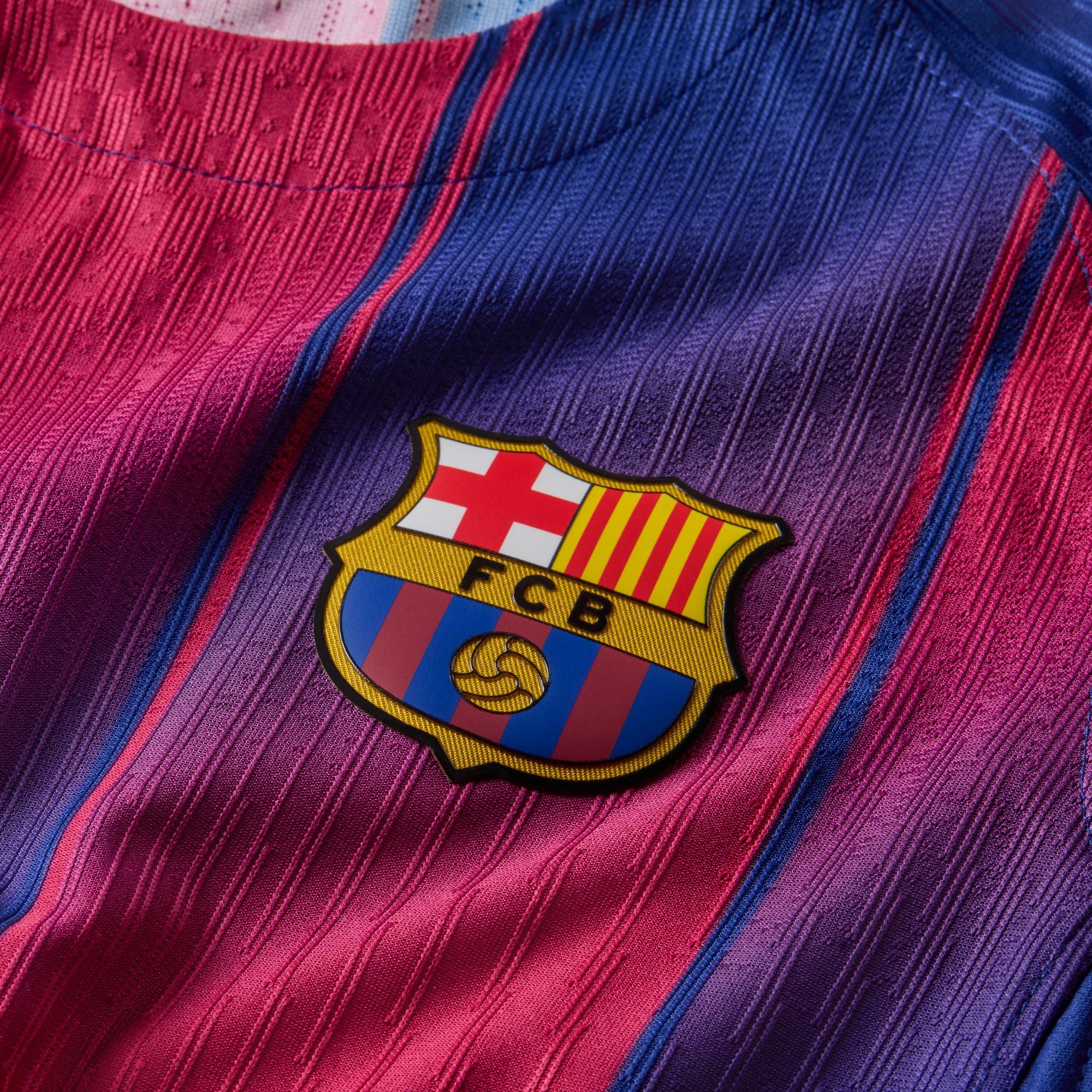 Nike FC Barcelona 2025/26 Match Home Big Kids' Dri-FIT ADV Soccer Authentic Jersey - HJ5216-456-NIKE by Nike | Available at Niky's Sports