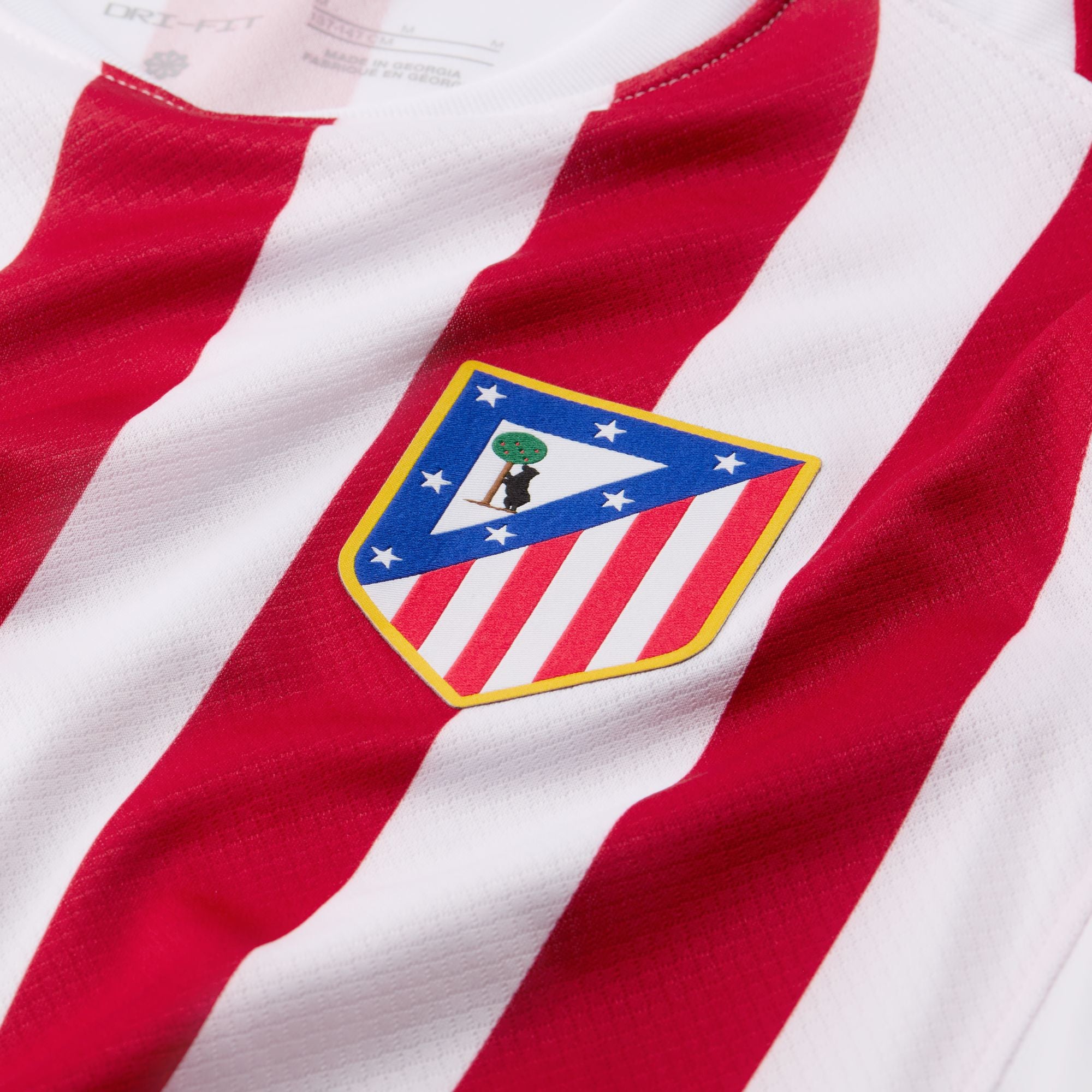 Nike Atlético Madrid 2025/26 Stadium Home Big Kids' Dri-FIT Soccer Replica Jersey - HJ5281-615-NIKE by Nike | Available at Niky's Sports