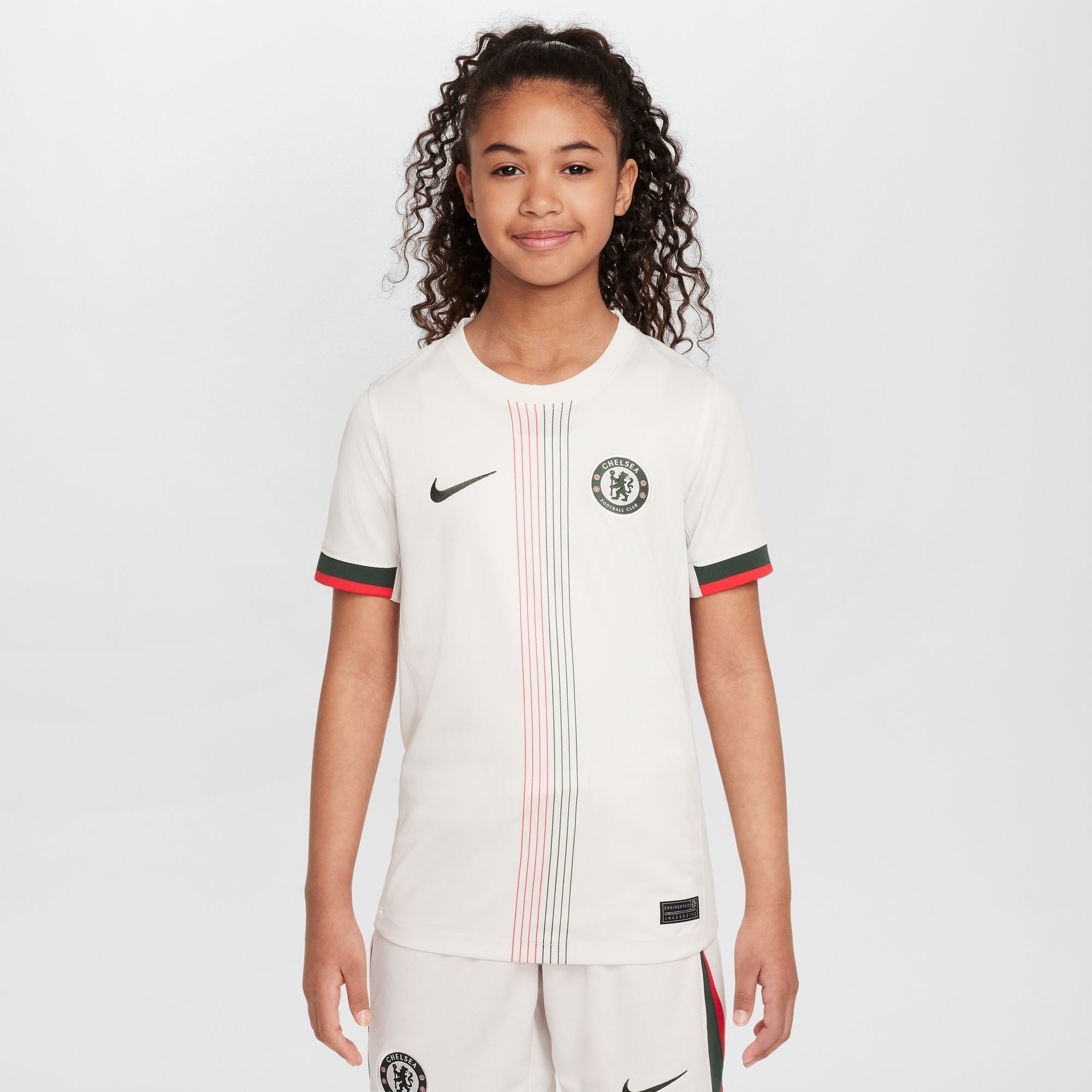 Nike Chelsea FC 2025/26 Stadium Away Big Kids' Dri-FIT Soccer Replica
