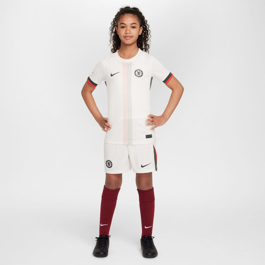 Nike Chelsea FC 2025/26 Stadium Away Big Kids' Dri-FIT Soccer Replica Jersey - HJ5284-031-NIKE by Nike | Available at Niky's Sports