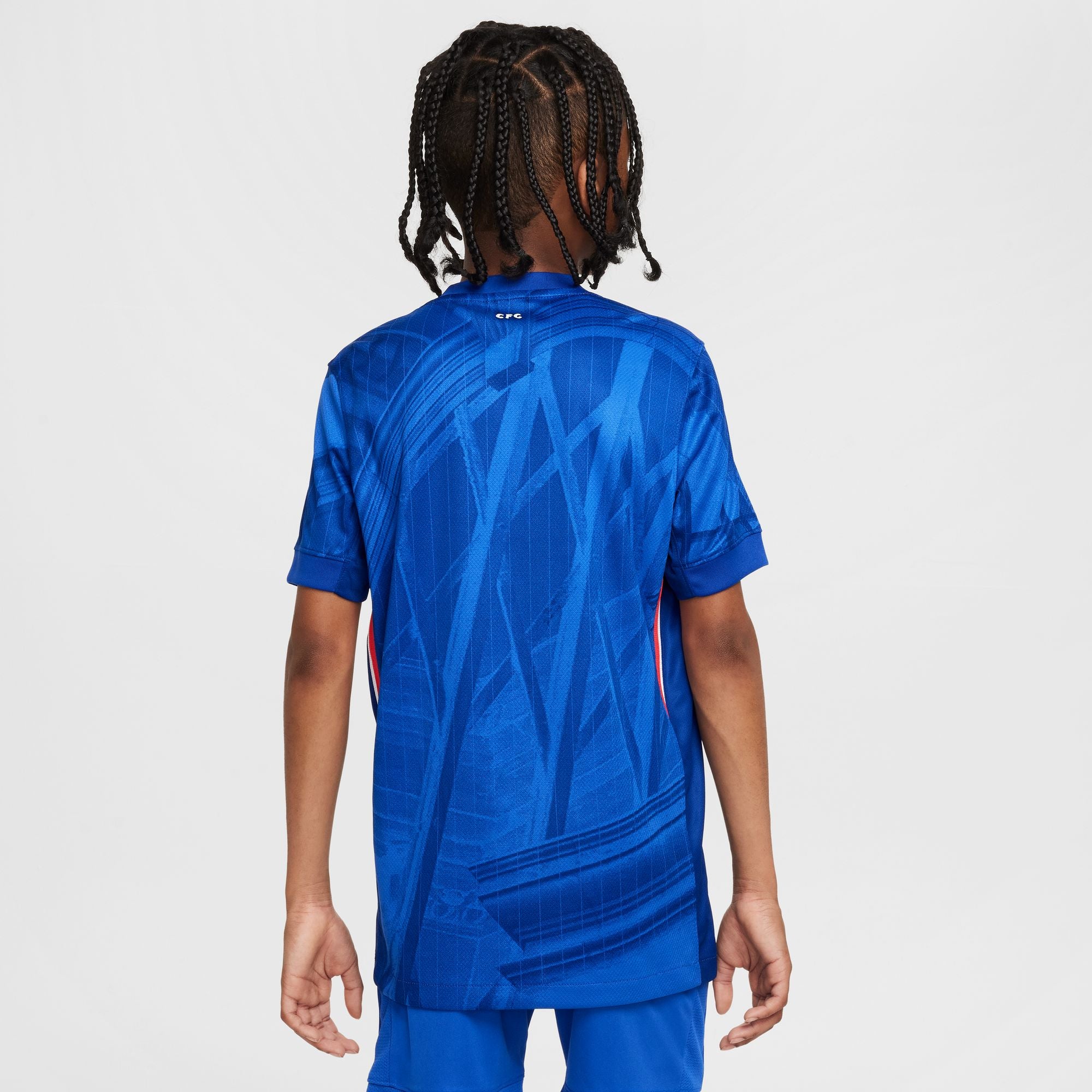 Chelsea FC サッカーウェア ライトブルー サイズＳ Nike Chelsea FC 2025/26 Stadium Home Big Kids' Dri-FIT Soccer Replica