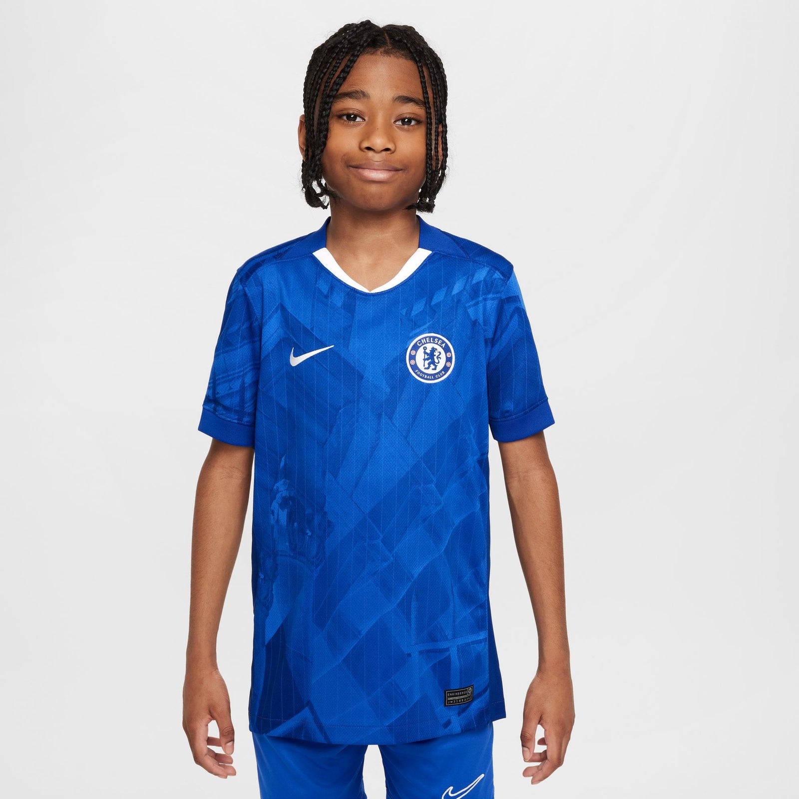 Nike Chelsea FC 2025/26 Stadium Home Big Kids' Dri-FIT Soccer Replica Jersey - HJ5285-496-NIKE by Nike | Available at Niky's Sports