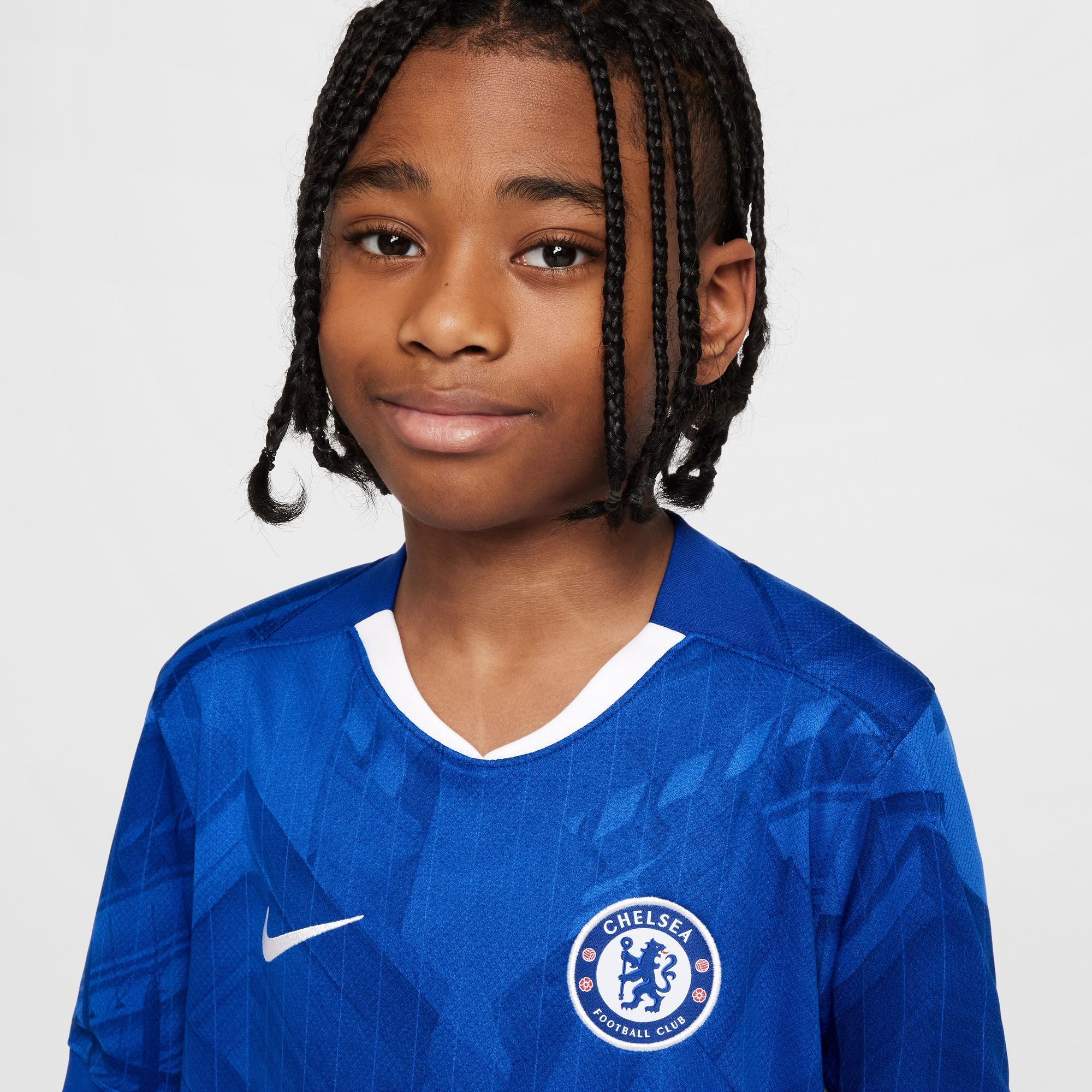 Nike Chelsea FC 2025/26 Stadium Home Big Kids' Dri-FIT Soccer Replica