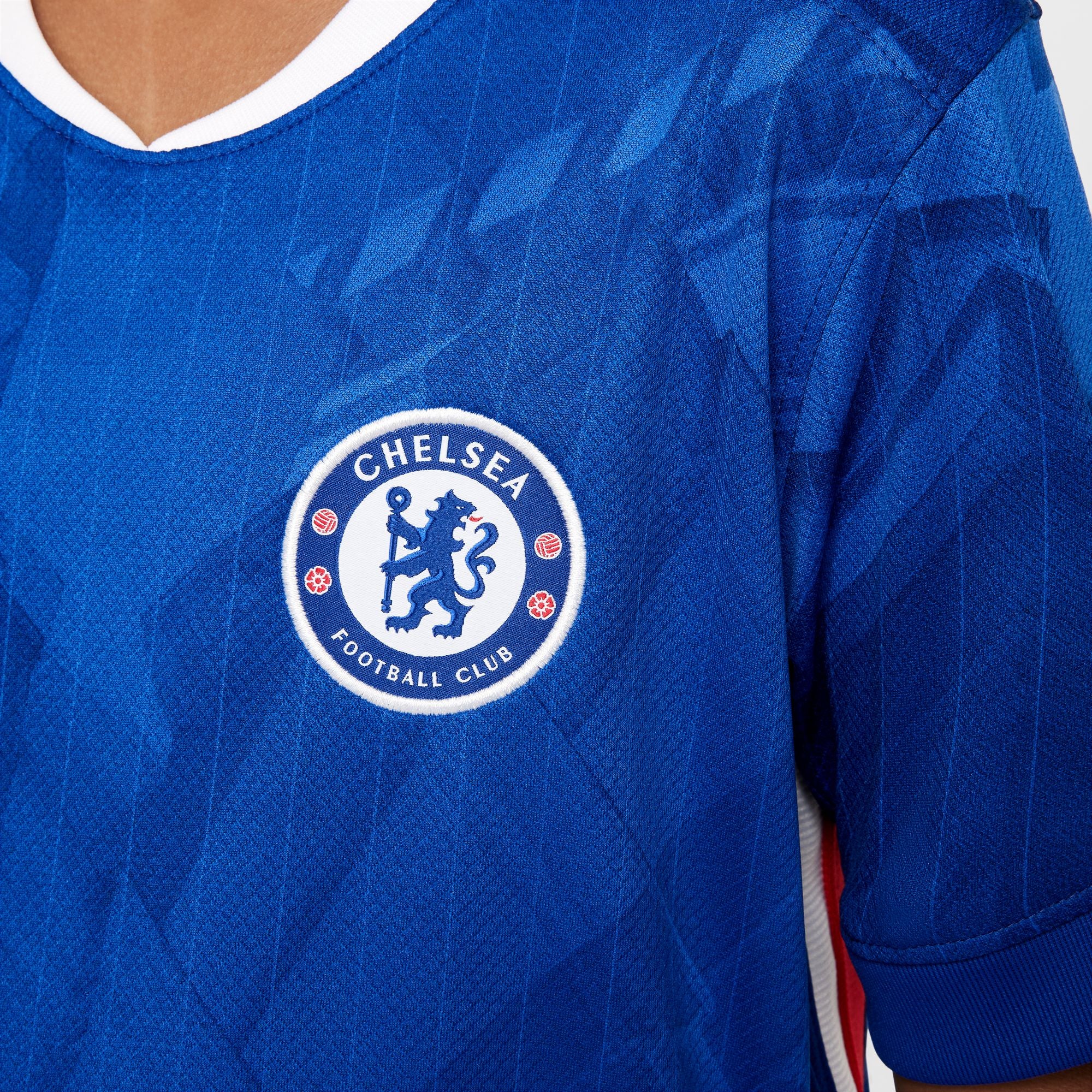 Nike Chelsea FC 2025/26 Stadium Home Big Kids' Dri-FIT Soccer Replica Jersey - HJ5285-496-NIKE by Nike | Available at Niky's Sports