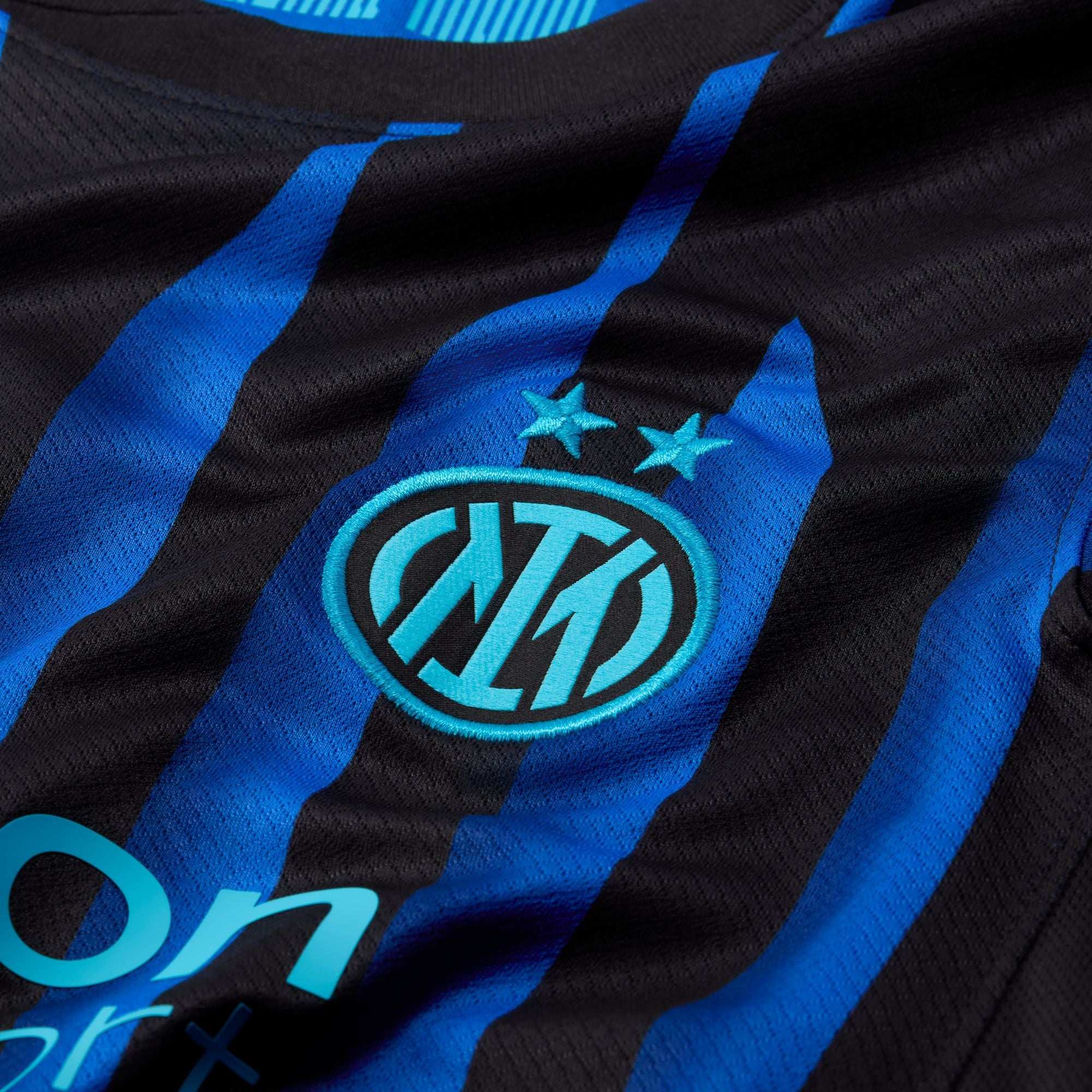Nike Inter Milan 2025/26 Stadium Home Big Kids' Dri-FIT Soccer Replica Jersey - HJ5289-439-NIKE by Nike | Available at Niky's Sports