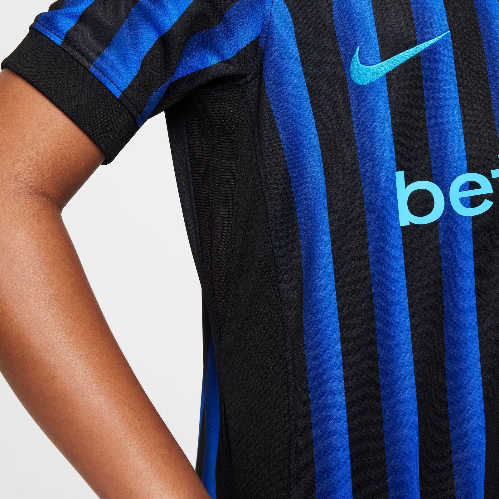 Nike Inter Milan 2025/26 Stadium Home Big Kids' Dri-FIT