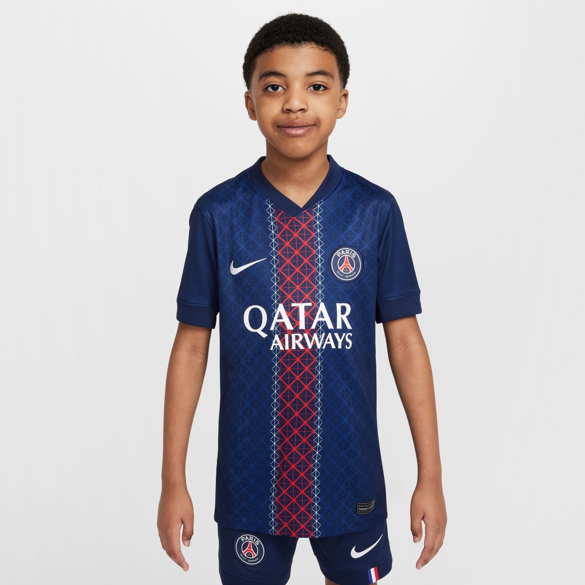 Nike Paris Saint-Germain 2025/26 Stadium Home Big Kids' Dri-FIT Soccer Replica Jersey - HJ5293-411-NIKE by Nike | Available at Niky's Sports