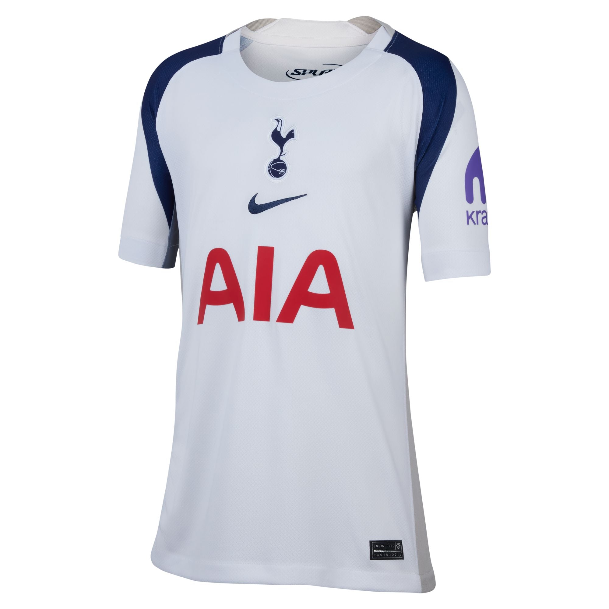 Nike Tottenham Hotspur 2025/26 Stadium Home Big Kids' Dri-FIT Soccer R