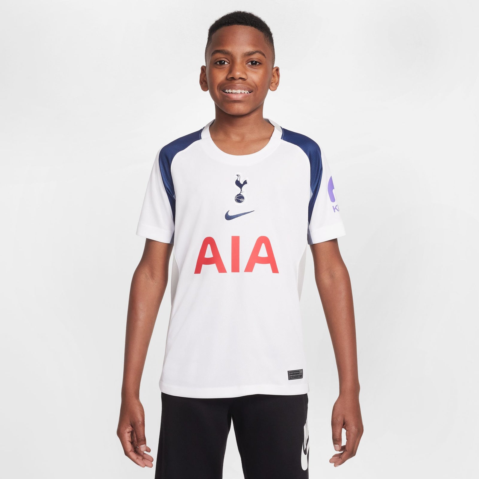 Nike Tottenham Hotspur 2025/26 Stadium Home Big Kids' Dri-FIT Soccer Replica Jersey - HJ5297-101-NIKE by Nike | Available at Niky's Sports