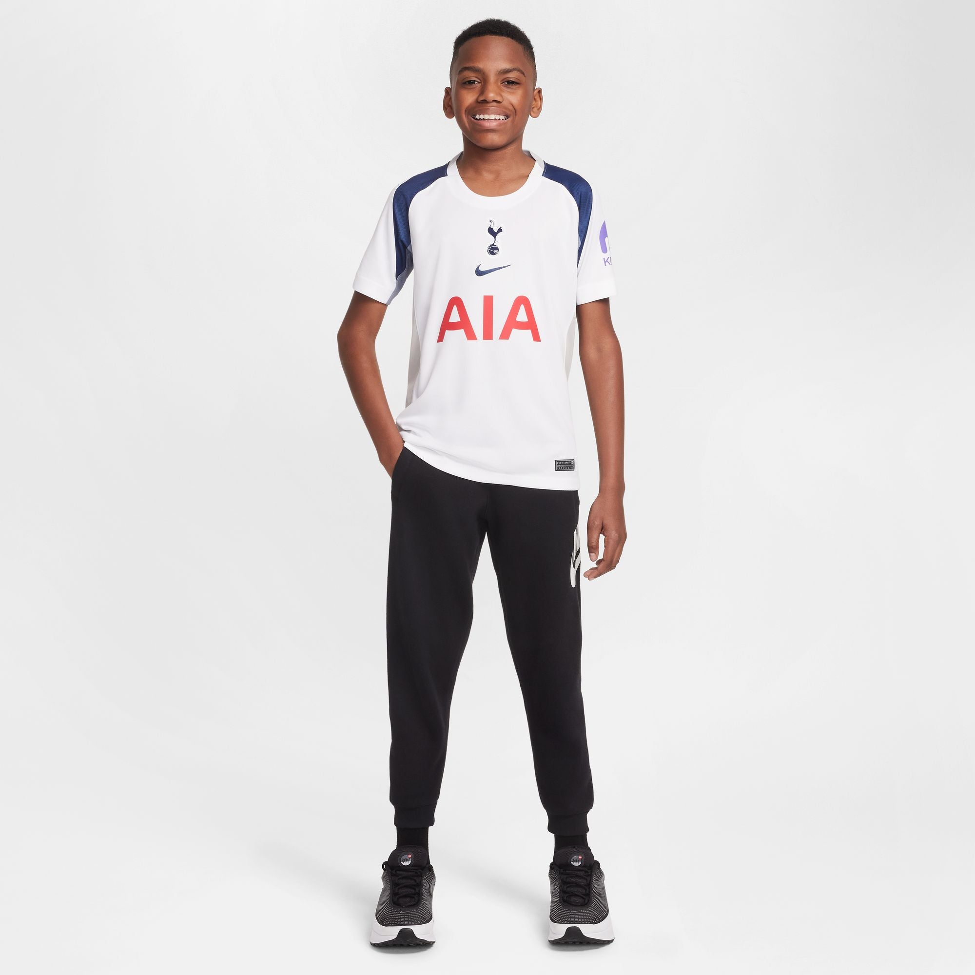 Nike Tottenham Hotspur 2025/26 Stadium Home Big Kids' Dri-FIT Soccer Replica Jersey - HJ5297-101-NIKE by Nike | Available at Niky's Sports