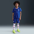Nike Chelsea FC 2025/26 Stadium Home Little Kids' Soccer Replica 3-Piece Kit